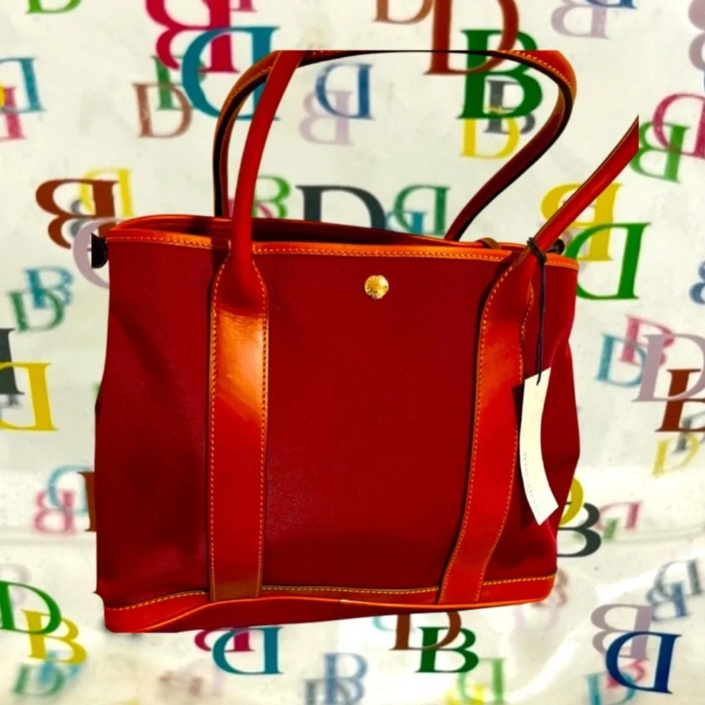NWT Dooney & Bourke Layla Tote with Leather Trim - Picture 2 of 6